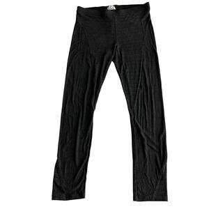 Helmut Lang Eclipse Textured Seamed Gray Multi‎ Leggings size M